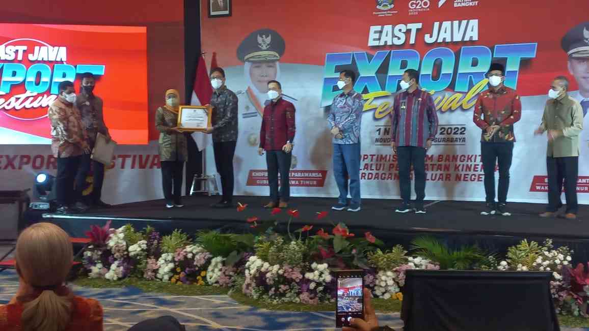 PT CJI Pasuruan Raih Penghargaan Eksportir Berkinerja Terbaik Jatim