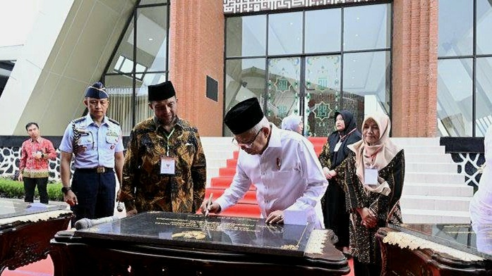 Selain Ziarah, Wapres Ma'ruf Juga Resmikan 4 Masjid Di Rest Area Ruas ...