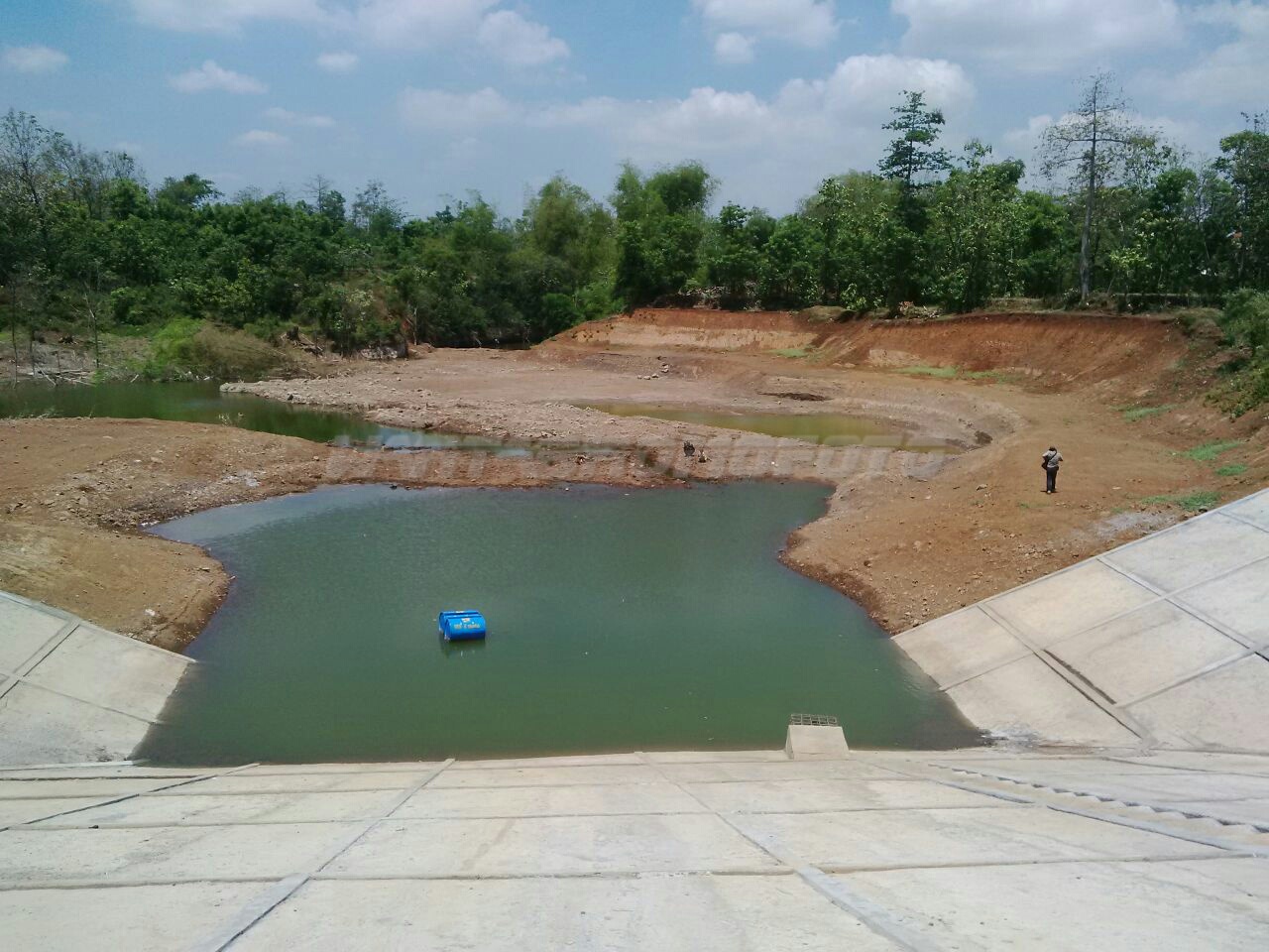 Embung Kalisat Diharapkan Perluas Lahan Pertanian Di Rembang Wartabromo 6051