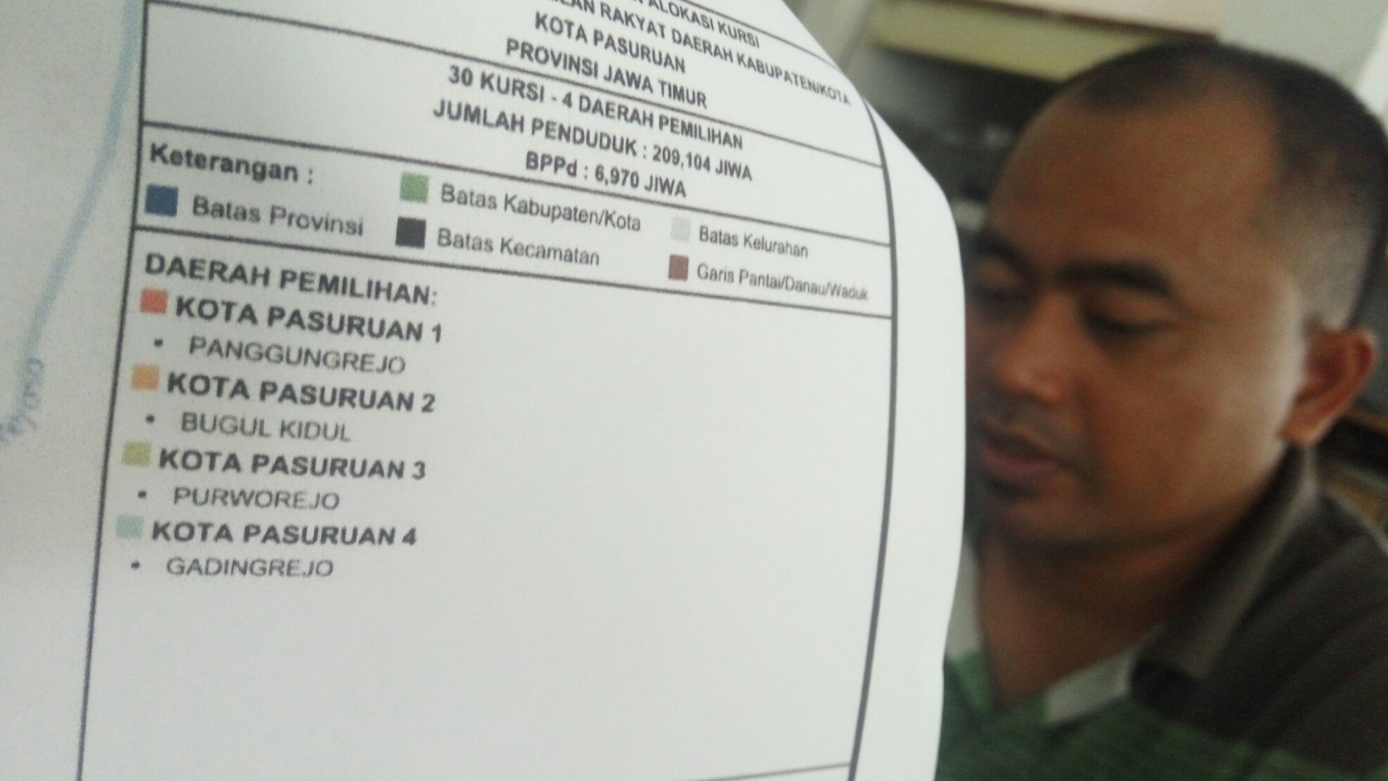 Kursi Dapil Panggungrejo dan Purworejo di Pemilu 2019 